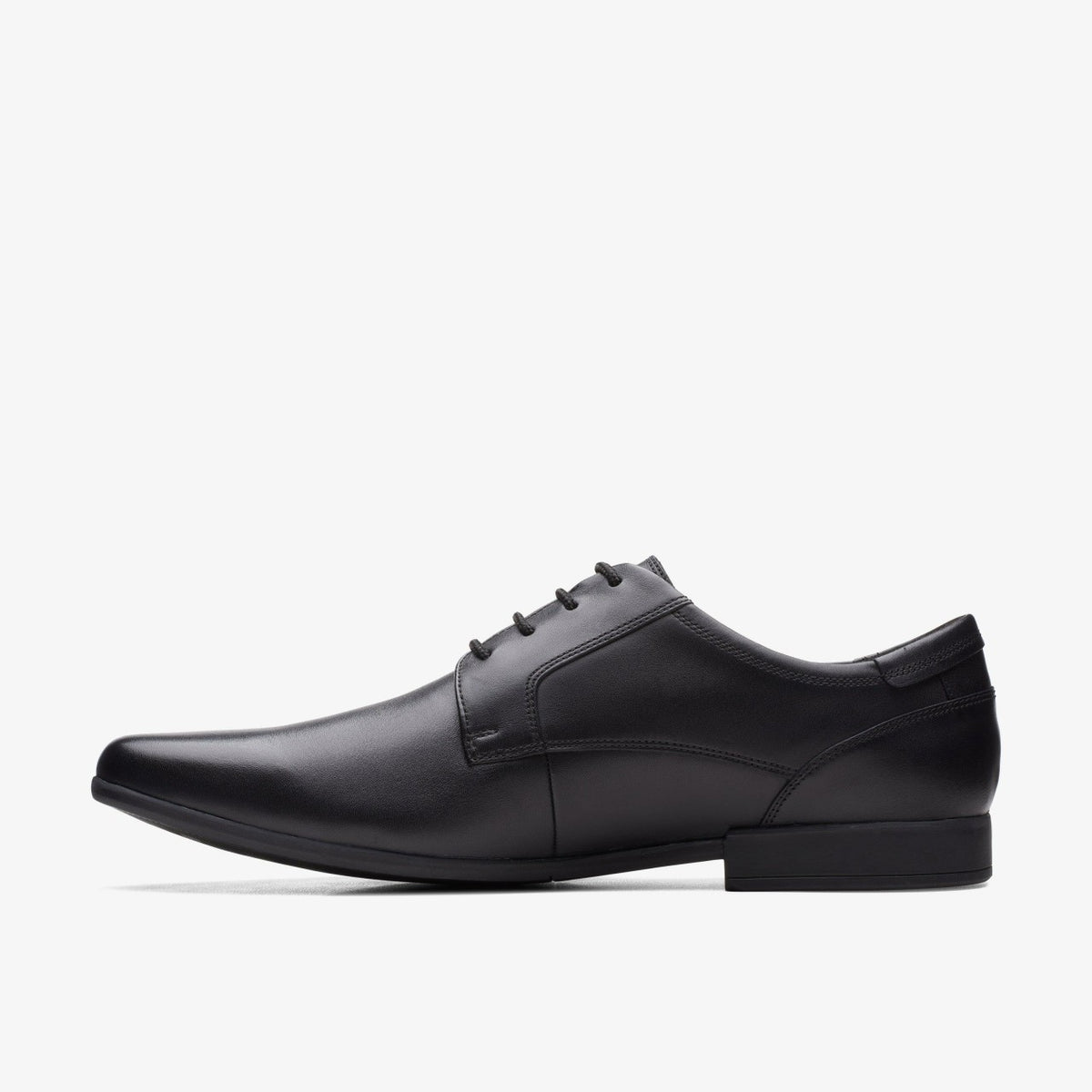 Clarks Sidton Lace Black Leather