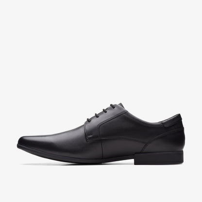 Clarks Sidton Lace Black Leather