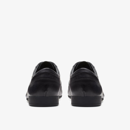 Clarks Sidton Lace Black Leather