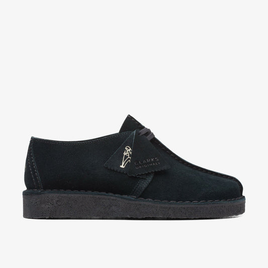 Clarks Desert Trek Black Suede