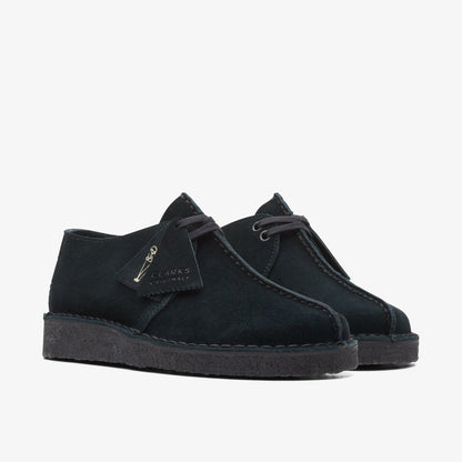 Clarks Desert Trek Black Suede