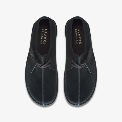 Clarks Desert Trek Black Suede