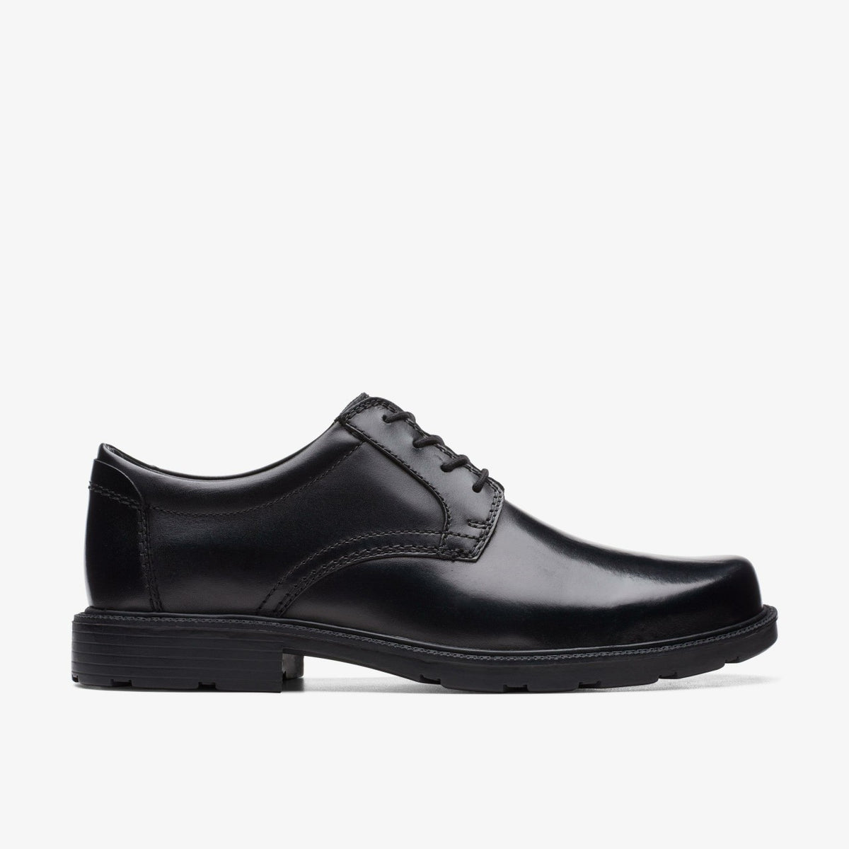 Clarks Kerton Lace Black Leather
