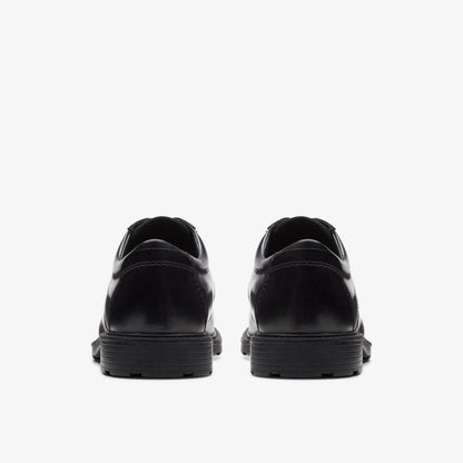 Clarks Kerton Lace Black Leather