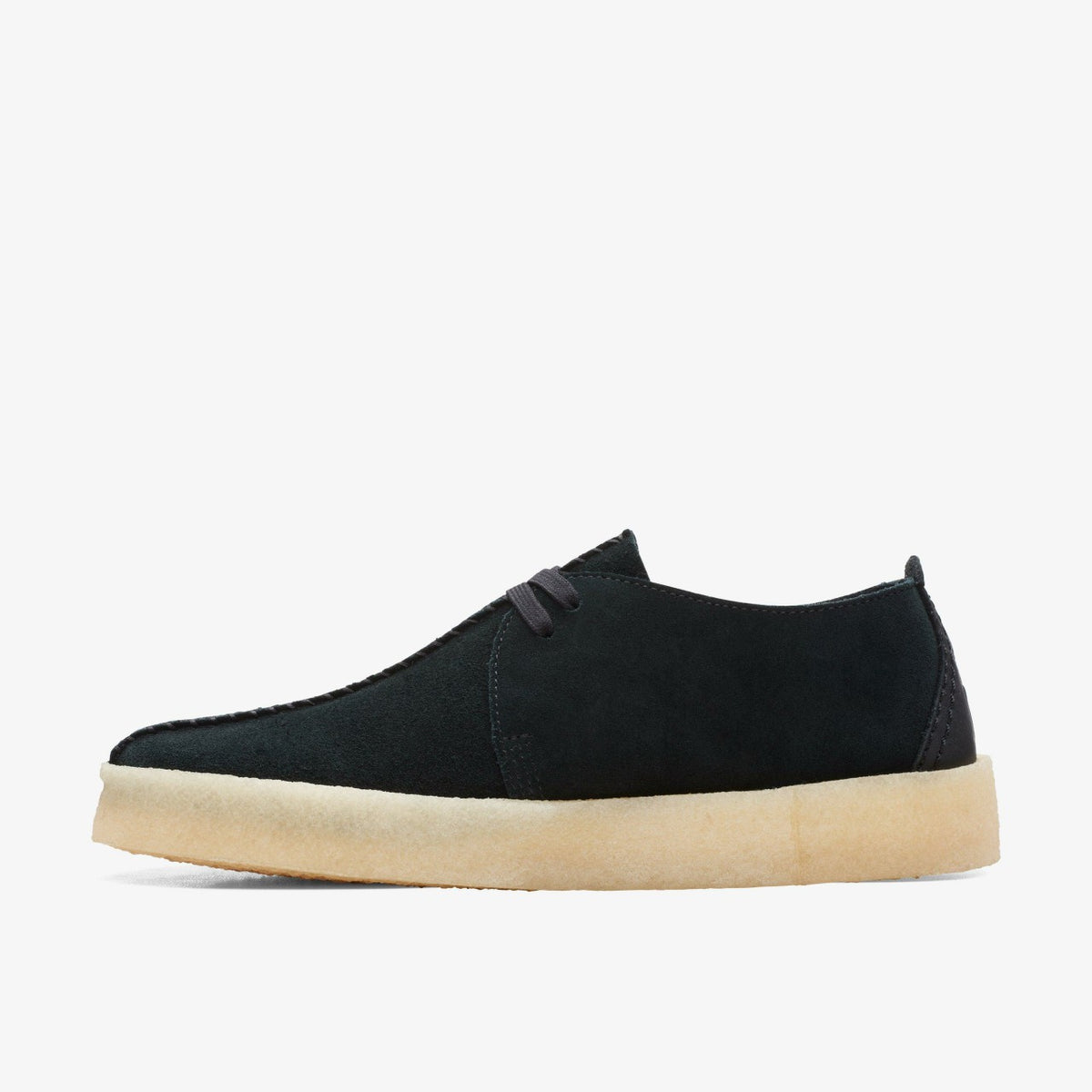 Clarks Trek Cup Black Suede
