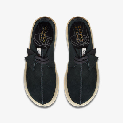 Clarks Trek Cup Black Suede