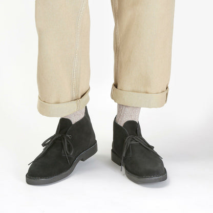 Clarks Desert Boot Evo Black Suede