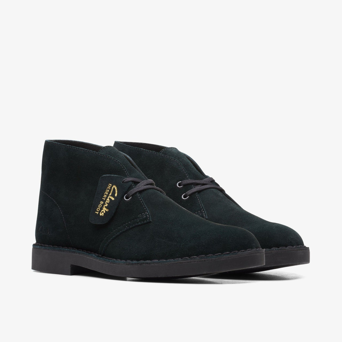 Clarks Desert Boot Evo Black Suede