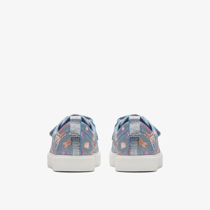 Clarks City Bright Toddler Denim