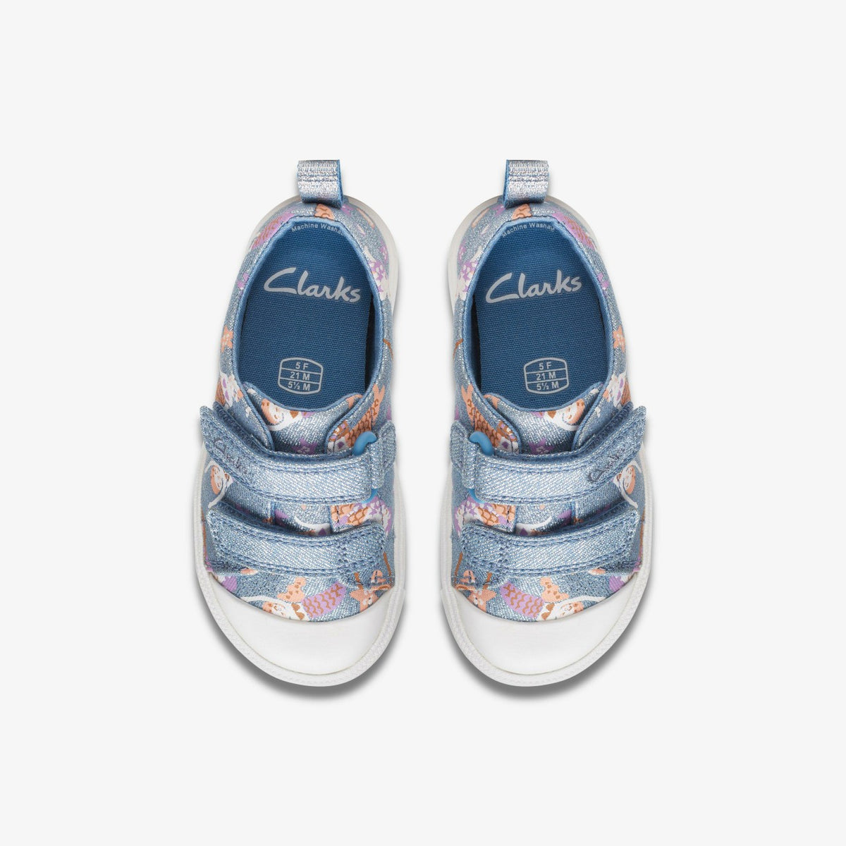 Clarks City Bright Toddler Denim