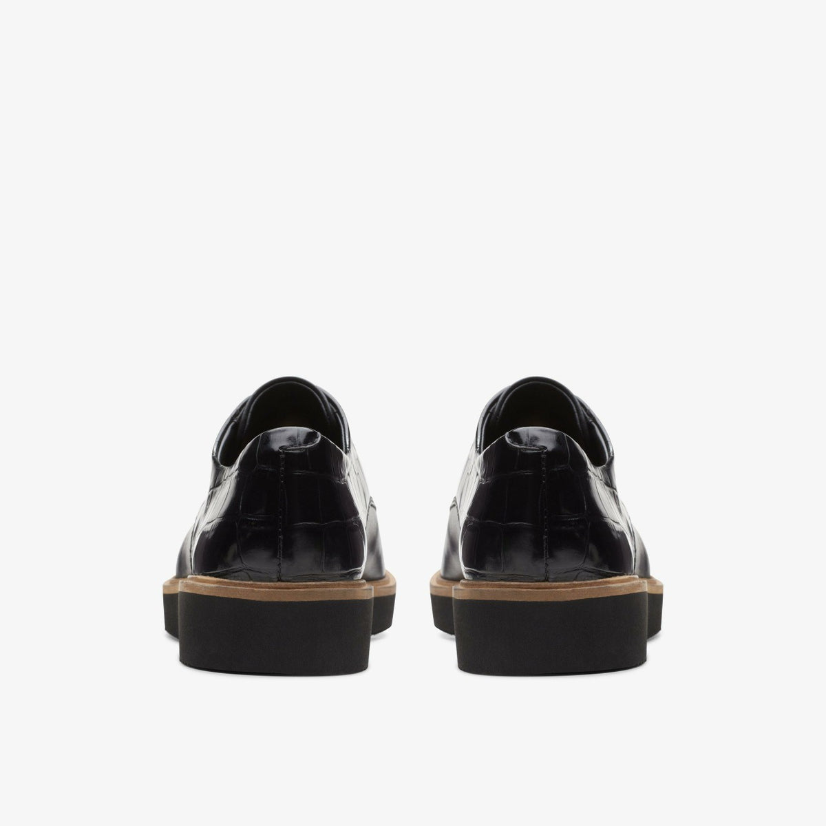 Clarks Glickly Derby Black Combination