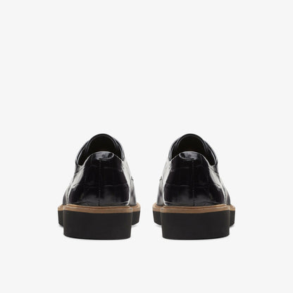Clarks Glickly Derby Black Combination