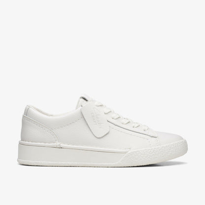 Clarks Craft Cup Walk White Leather