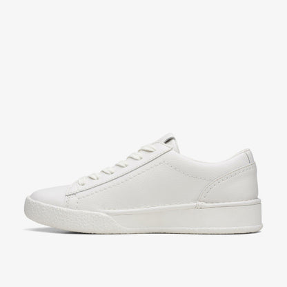 Clarks Craft Cup Walk White Leather
