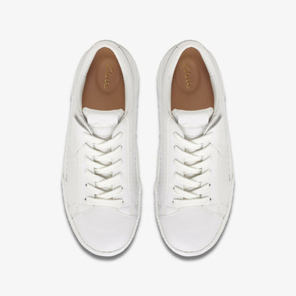 Clarks Craft Cup Walk White Leather