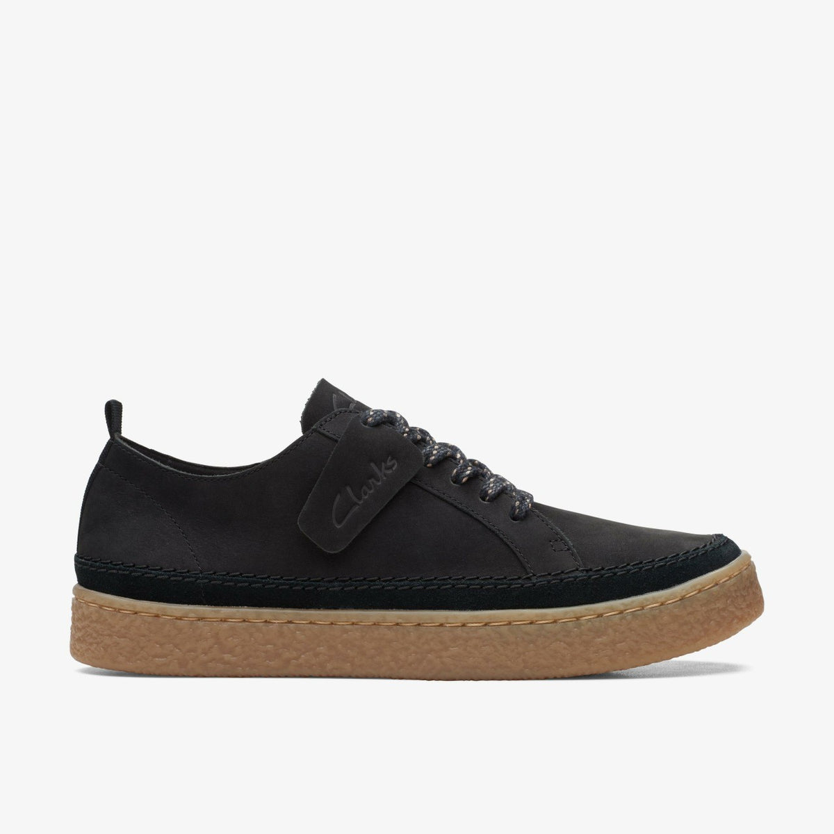 Clarks Barleigh Lace Black Nubuck