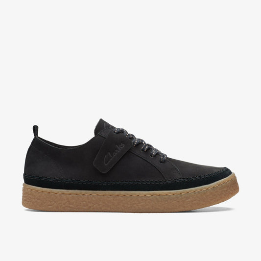 Clarks Barleigh Lace Black Nubuck