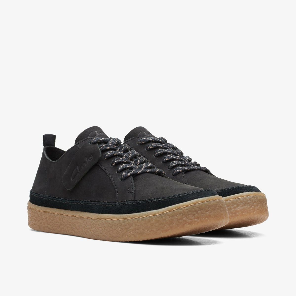 Clarks Barleigh Lace Black Nubuck