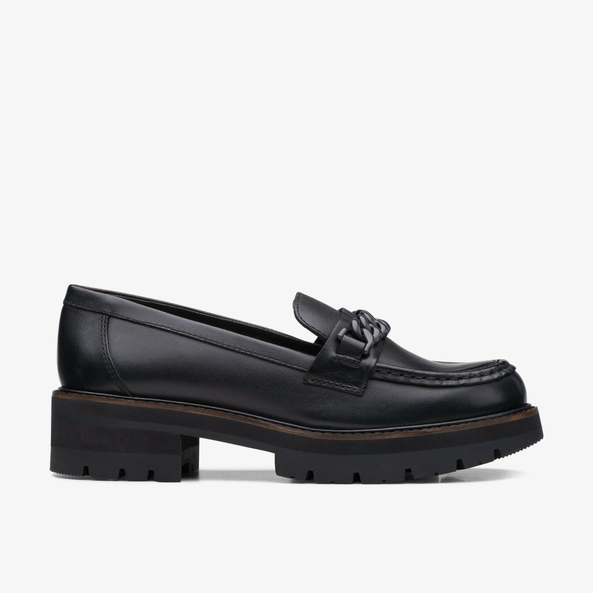 Clarks Orianna Edge Black Leather