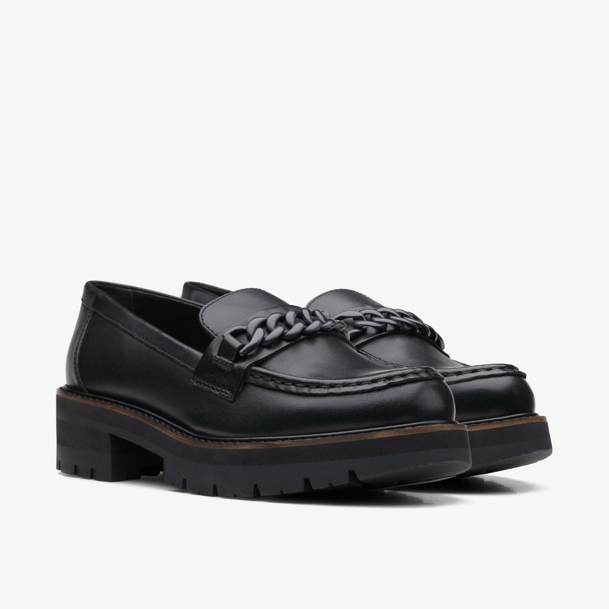 Clarks Orianna Edge Black Leather
