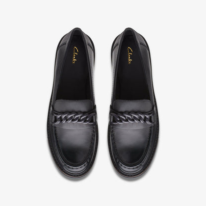 Clarks Orianna Edge Black Leather