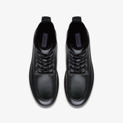Clarks Orianna Mid Black Warmlined Leather