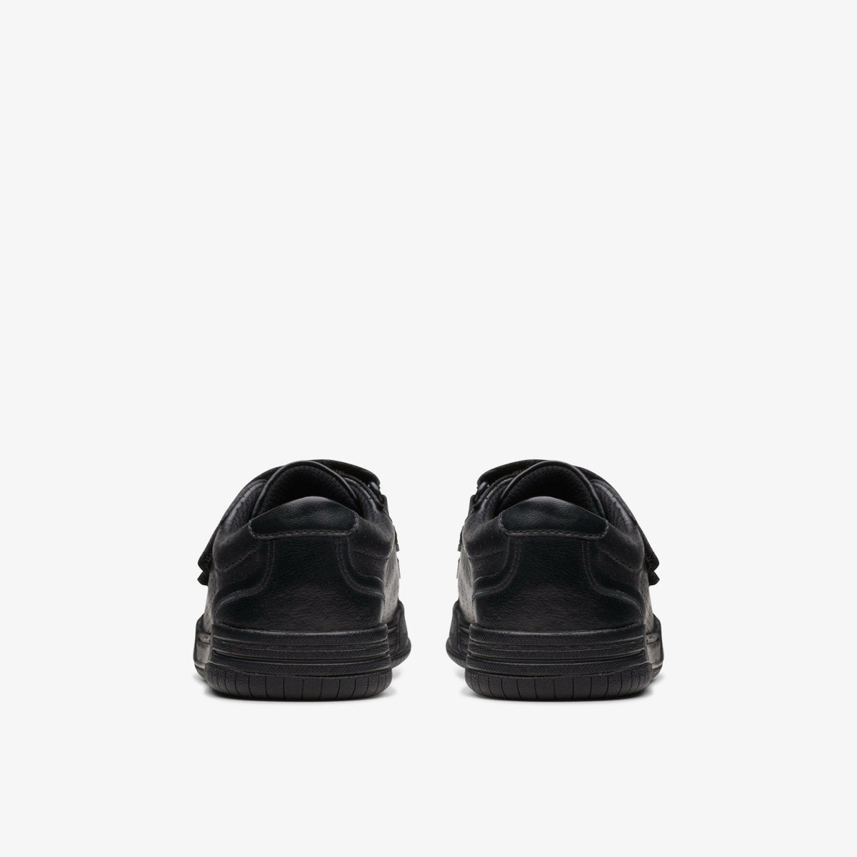 Clarks Fawn Strap Kid Black Leather