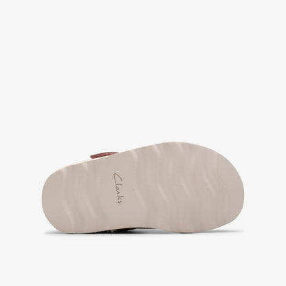 Clarks Crown Teen Toddler Dusty Pink Patent