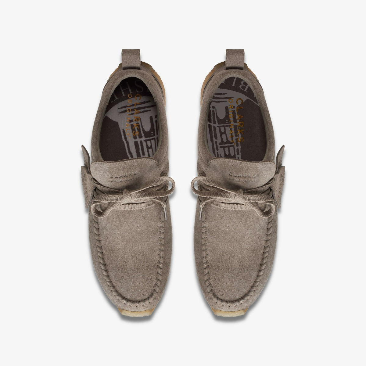 Clarks Maycliffe Grey Suede