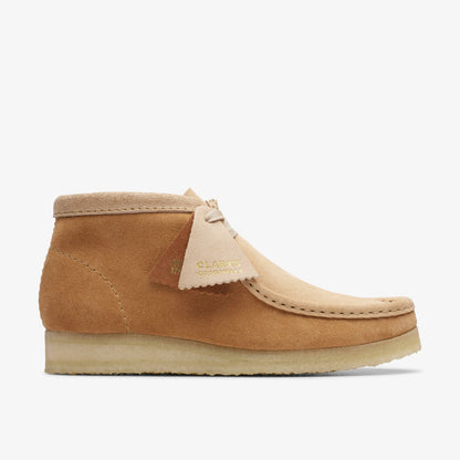 Clarks Wallabee Boot Tan Combination