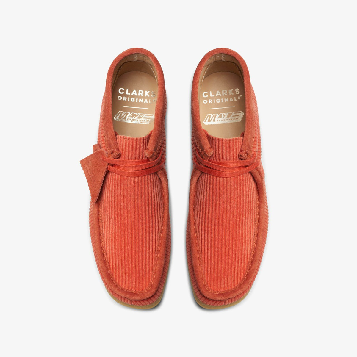 Clarks Wallabee Boot Coral Cord