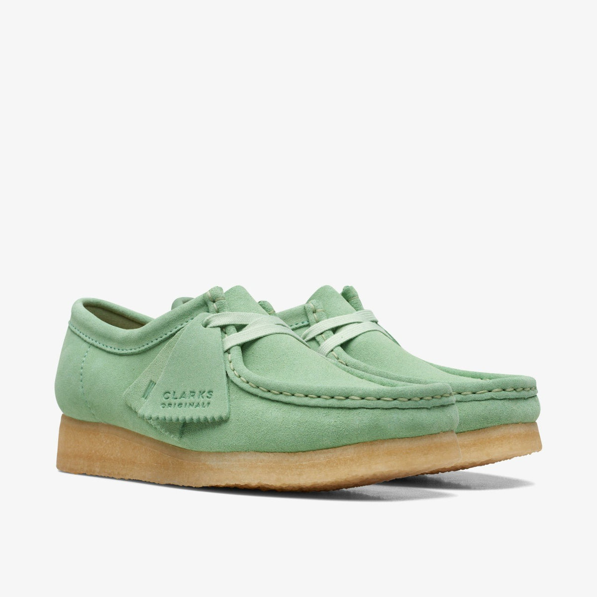 Clarks Wallabee Pine Green