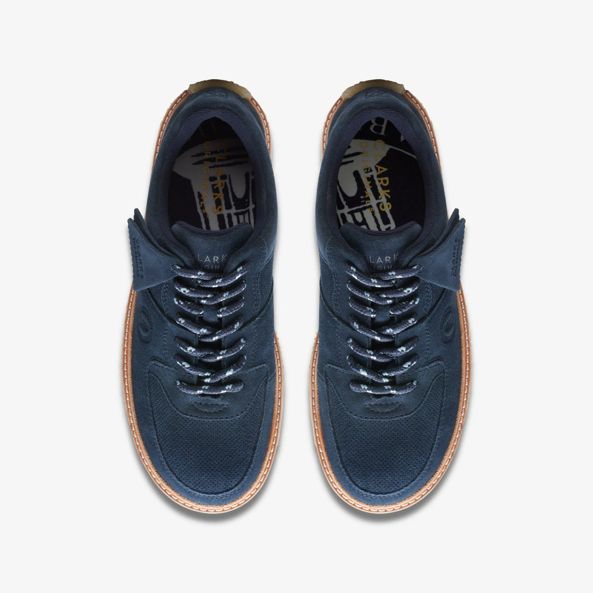 Clarks Sandford Dark Navy