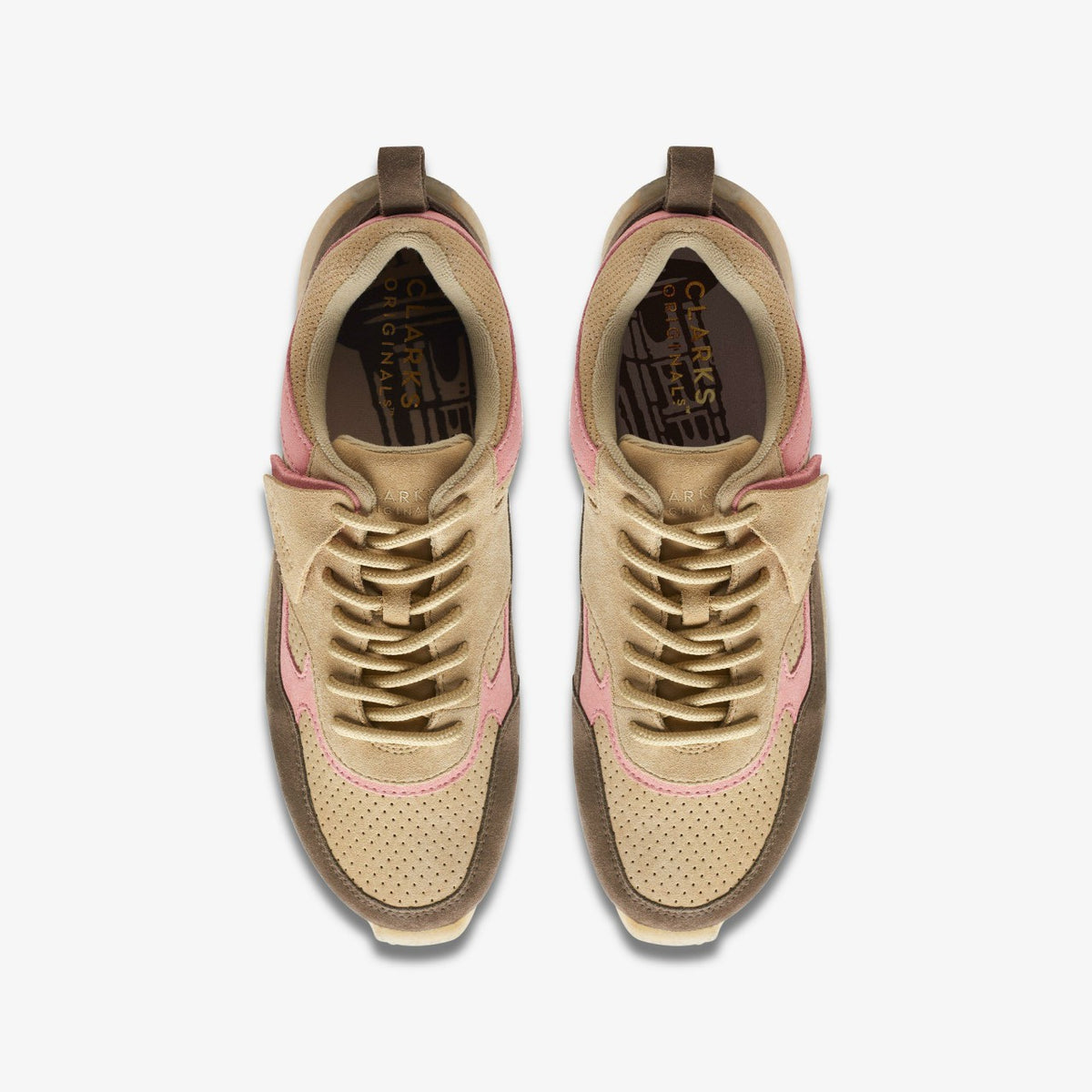 Clarks Lockhill Dark Brown Combination