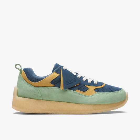 Clarks Lockhill Blue/Green