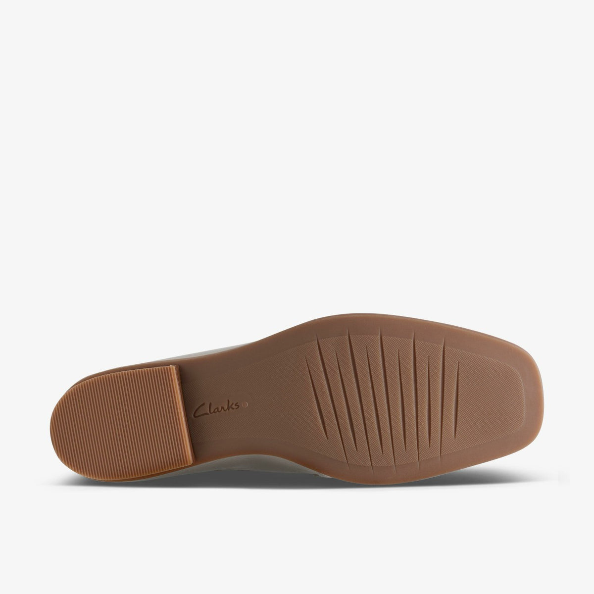 Clarks Sarafyna Iris Loafer White Leather
