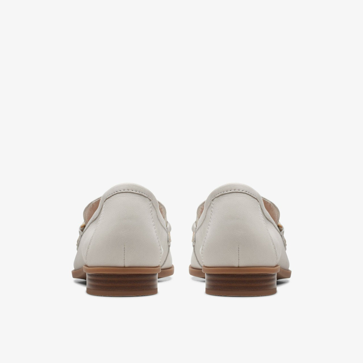Clarks Sarafyna Iris Loafer White Leather
