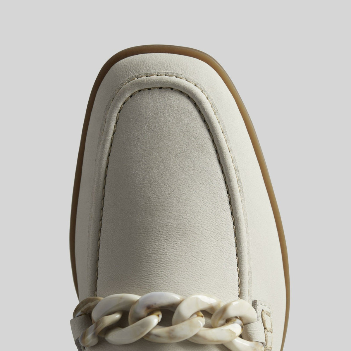 Clarks Sarafyna Iris Loafer White Leather