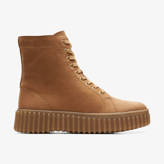 Clarks Torhill Rise Light Tan Nubuck