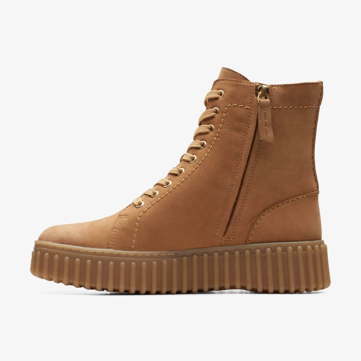 Clarks Torhill Rise Light Tan Nubuck