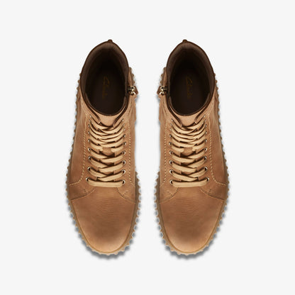 Clarks Torhill Rise Light Tan Nubuck