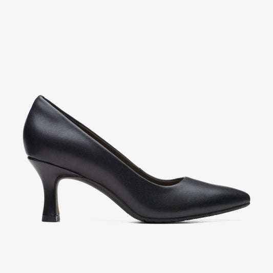 Clarks Kataleyna Gem Black Leather