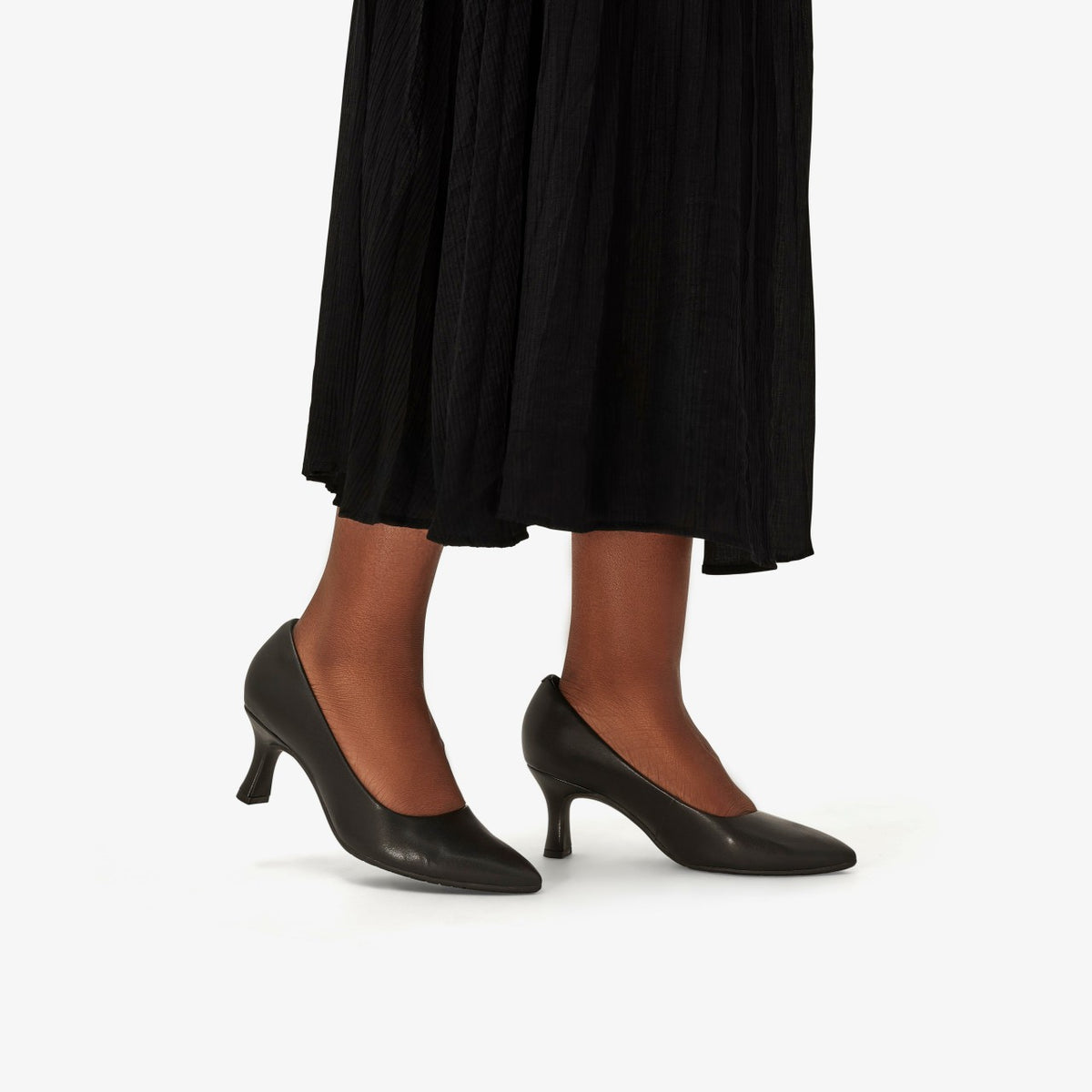 Clarks Kataleyna Gem Black Leather