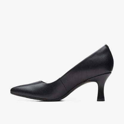 Clarks Kataleyna Gem Black Leather