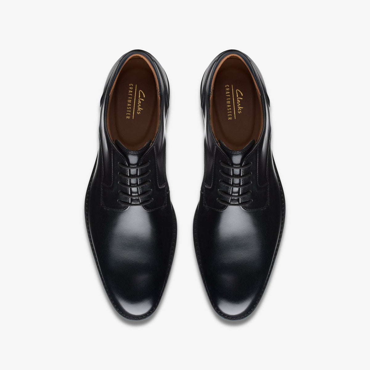 Clarks Craft Arlo Lace Black Leather