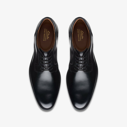Clarks Craft Arlo Lace Black Leather