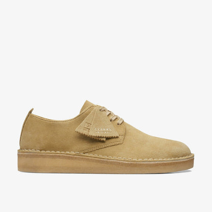 Clarks Coal London Maple Suede