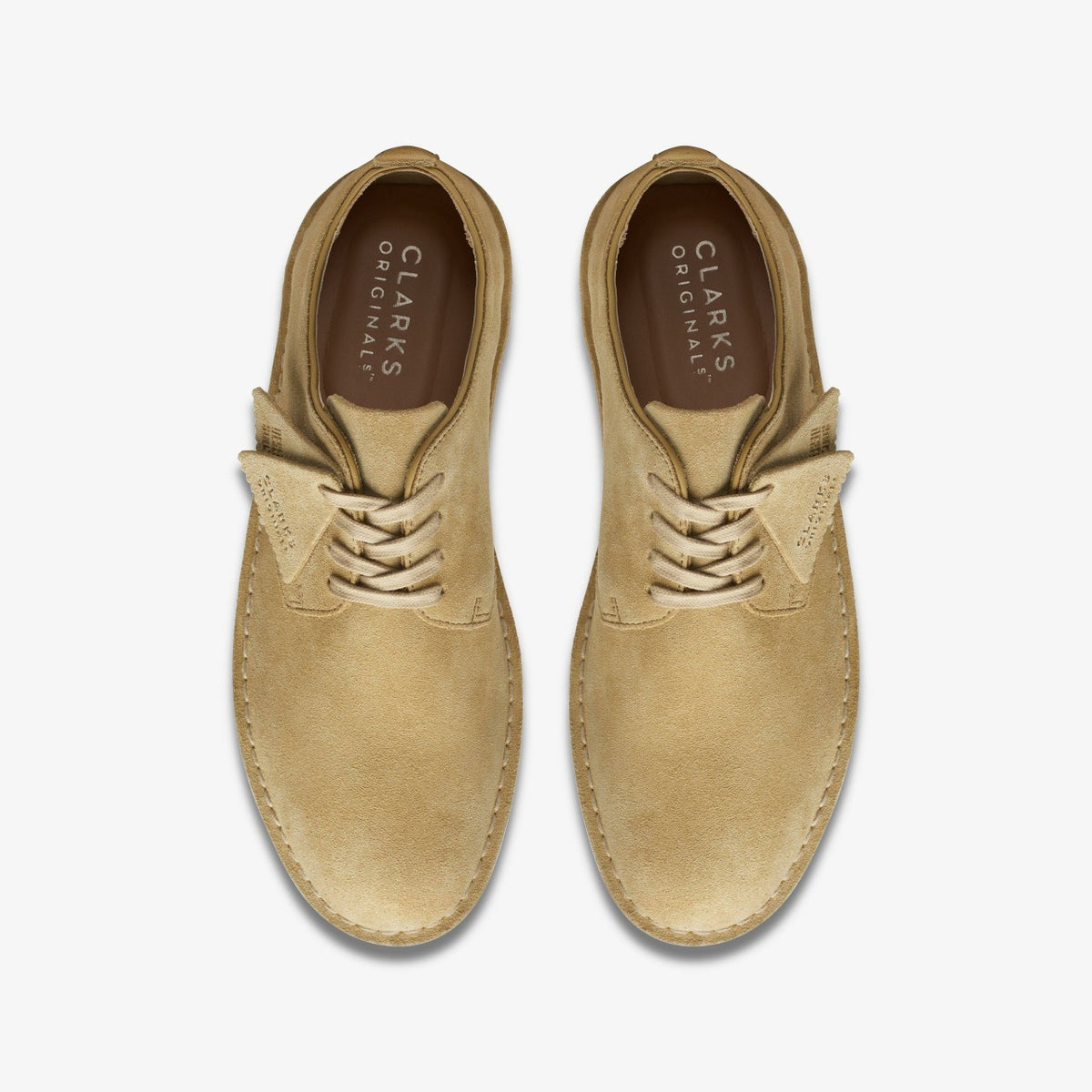 Clarks Coal London Maple Suede