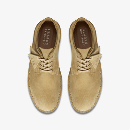 Clarks Coal London Maple Suede