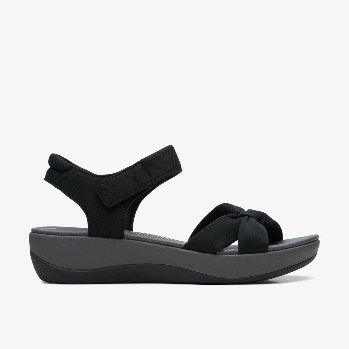 Clarks Arla Shore Black Textile
